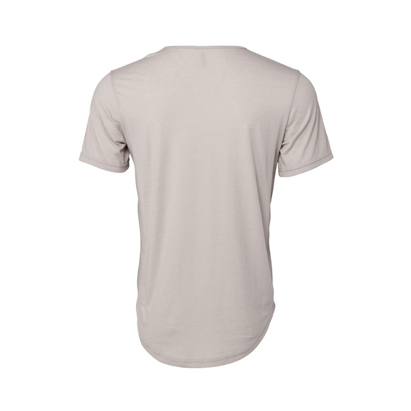 NEW - BT Monogram Round Hem Tee - Cool Gray - Picture 3 of 6